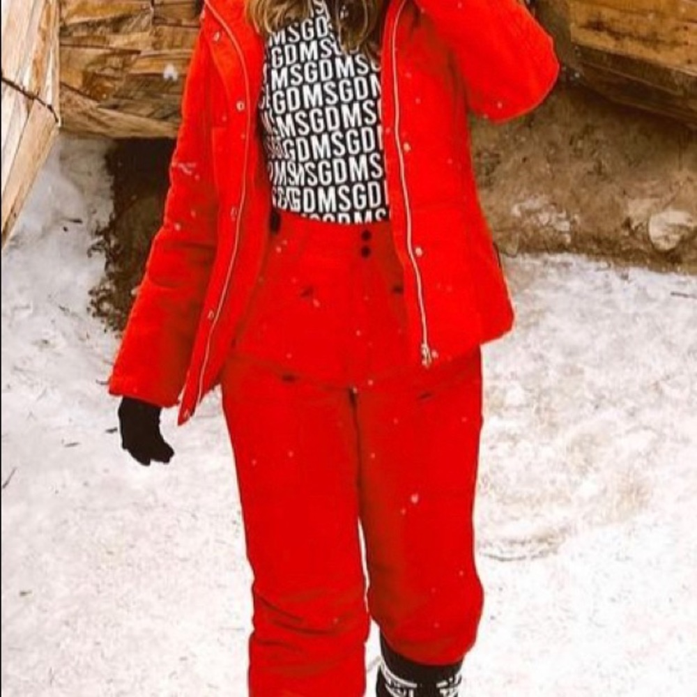 Missguided Ski Red Set